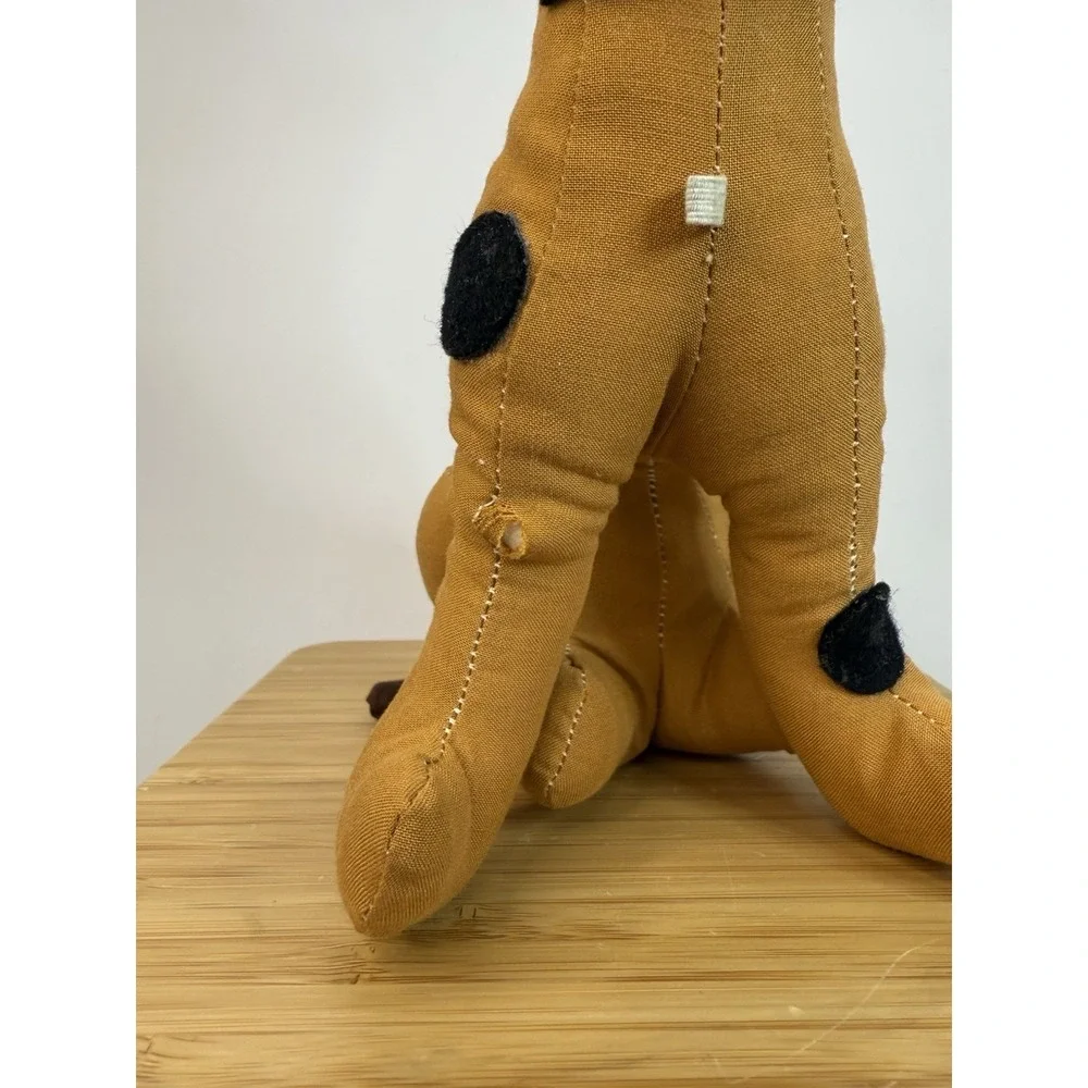 Scooby Doo Vintage‎ Plush Standing Up 1970 Fabric Eyes Collar RARE Stuffed Toy
